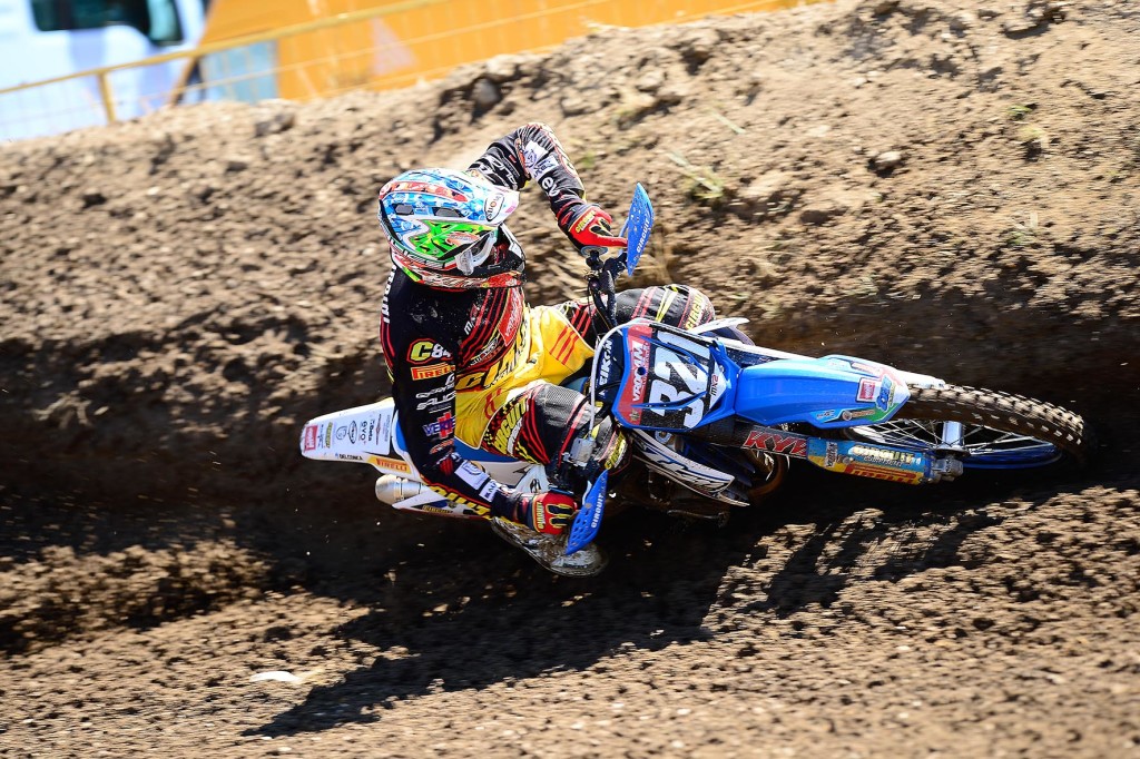 Samuele Bernardini in azione